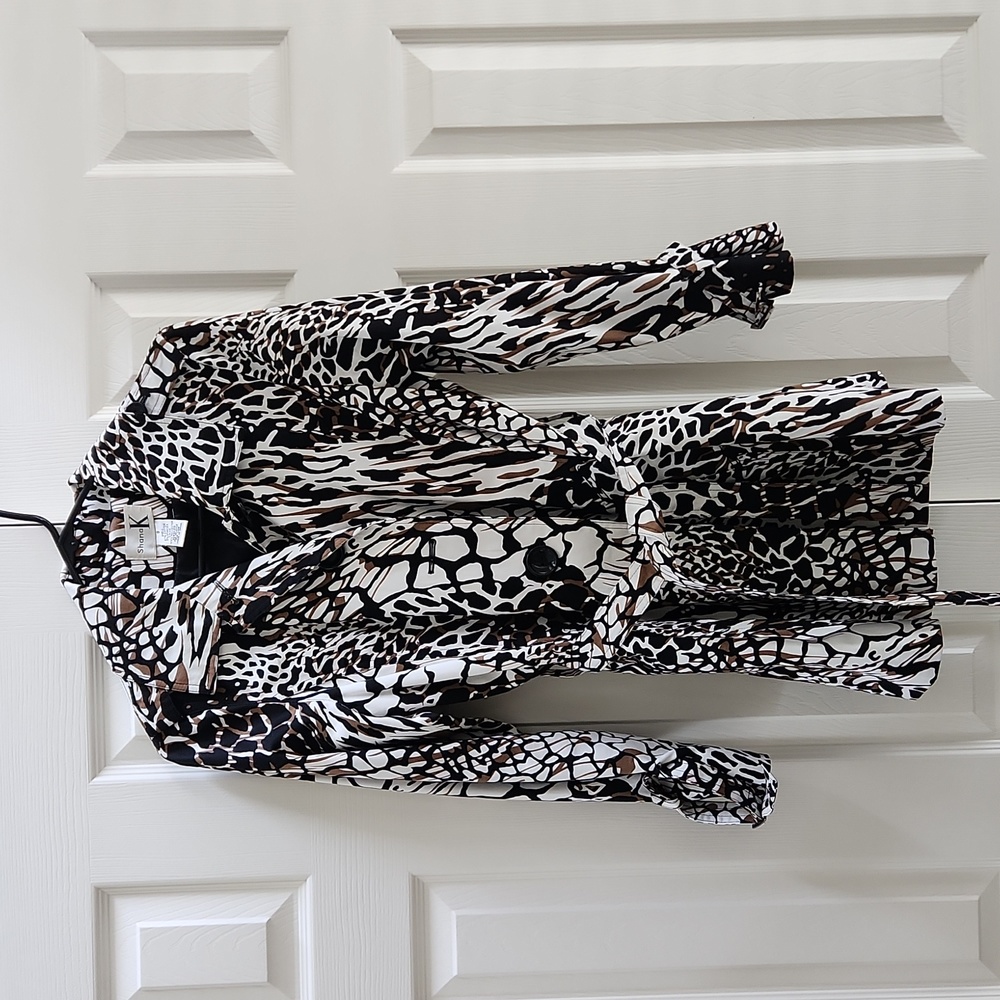 Animal print jacket